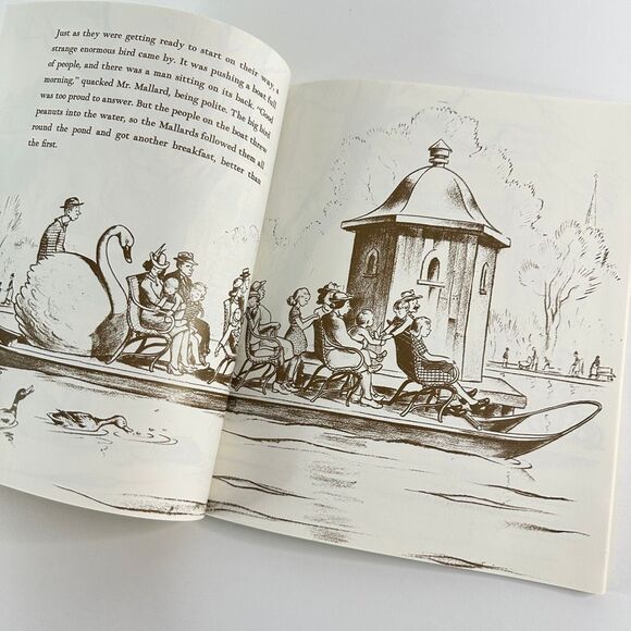 2/$6 Make Way for Ducklings book by Robert McCloskey-Caldecott (Paperback) - Picture 4 of 9